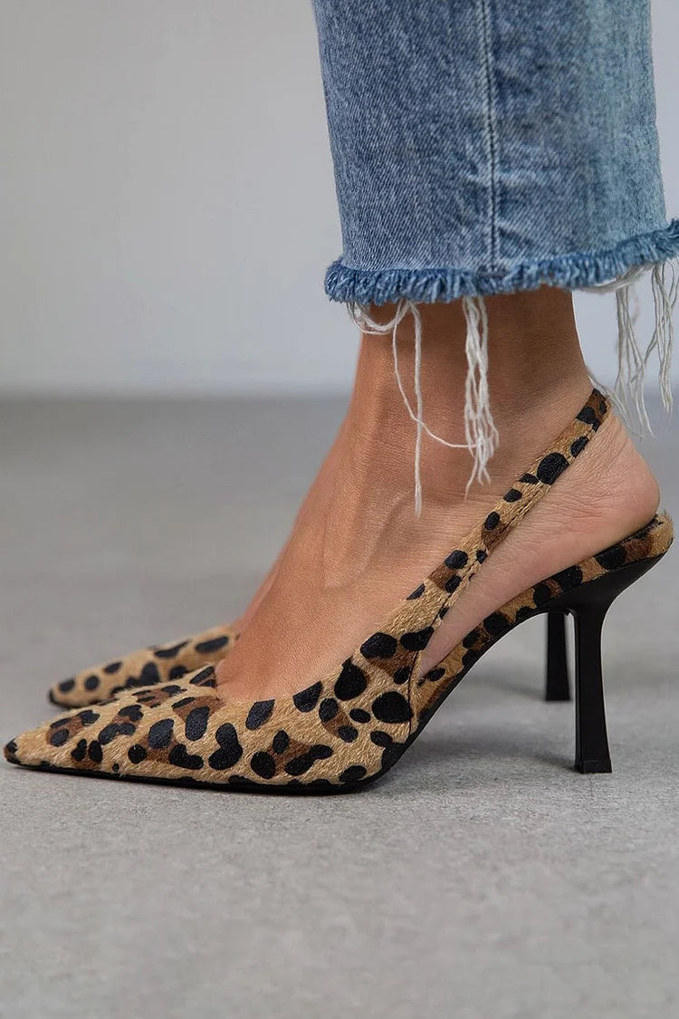 Avery™ | Leopard D’Orsay Heels