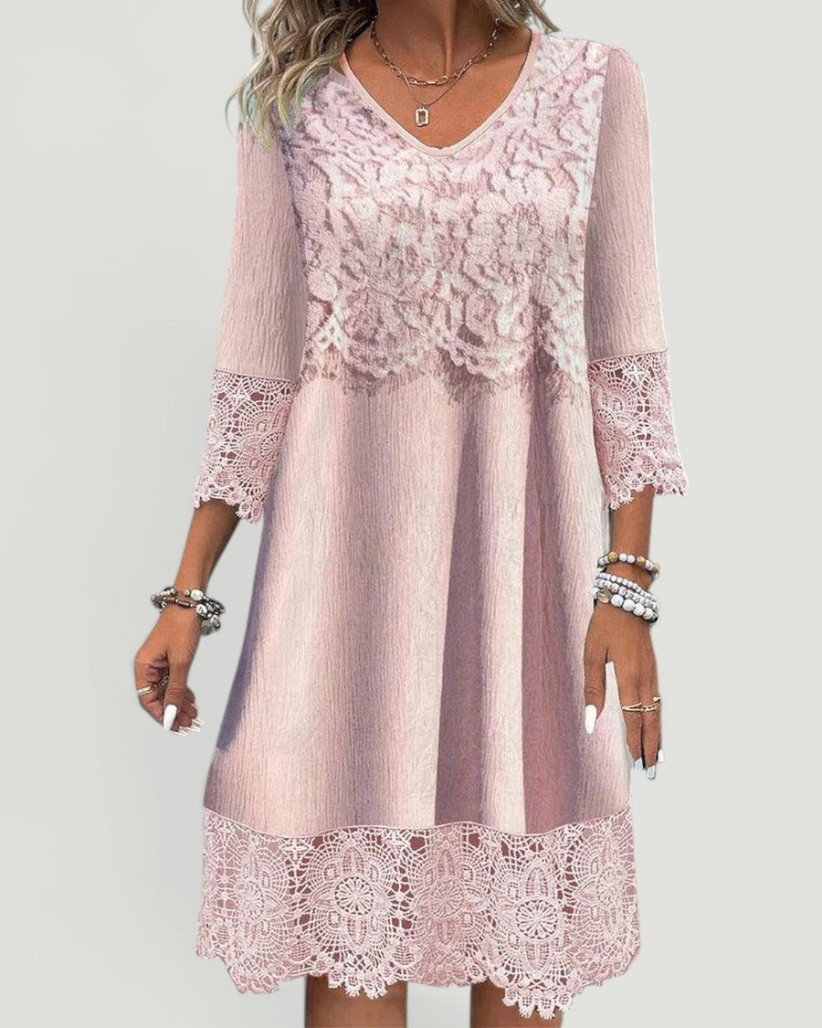 Kalista™ Midi Lace Dress