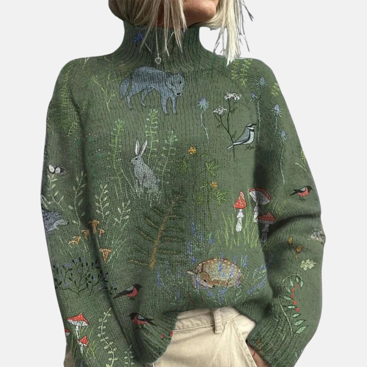 Aimelie | Elegant Turtleneck Sweater