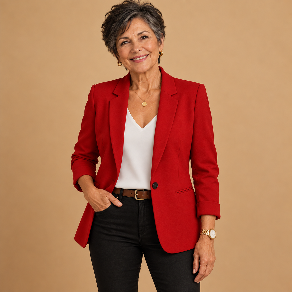 Rive | Tailored Long Sleeve Blazer for Women