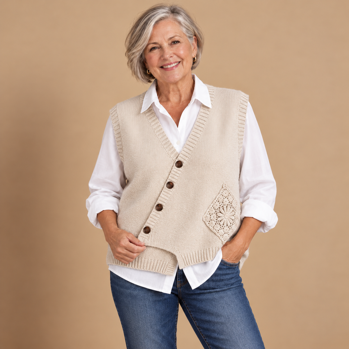 The Elowyn | Knit Vest