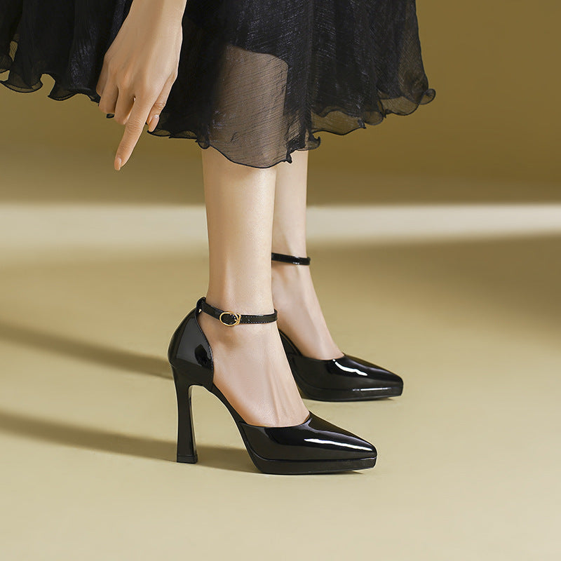Evette™ | Leather Heels