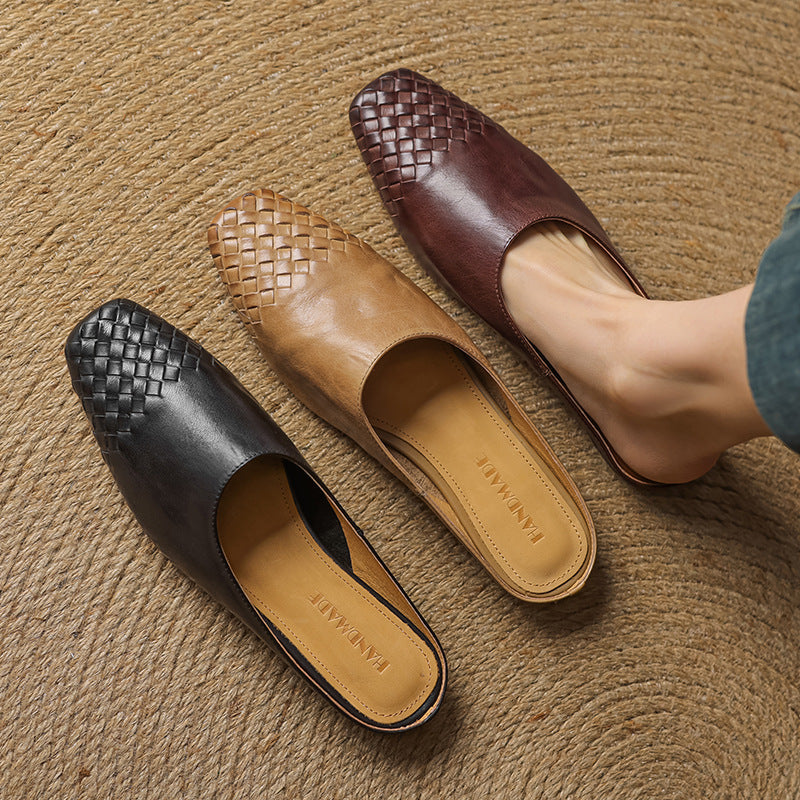 Helma™ | Genuine Leather Mules