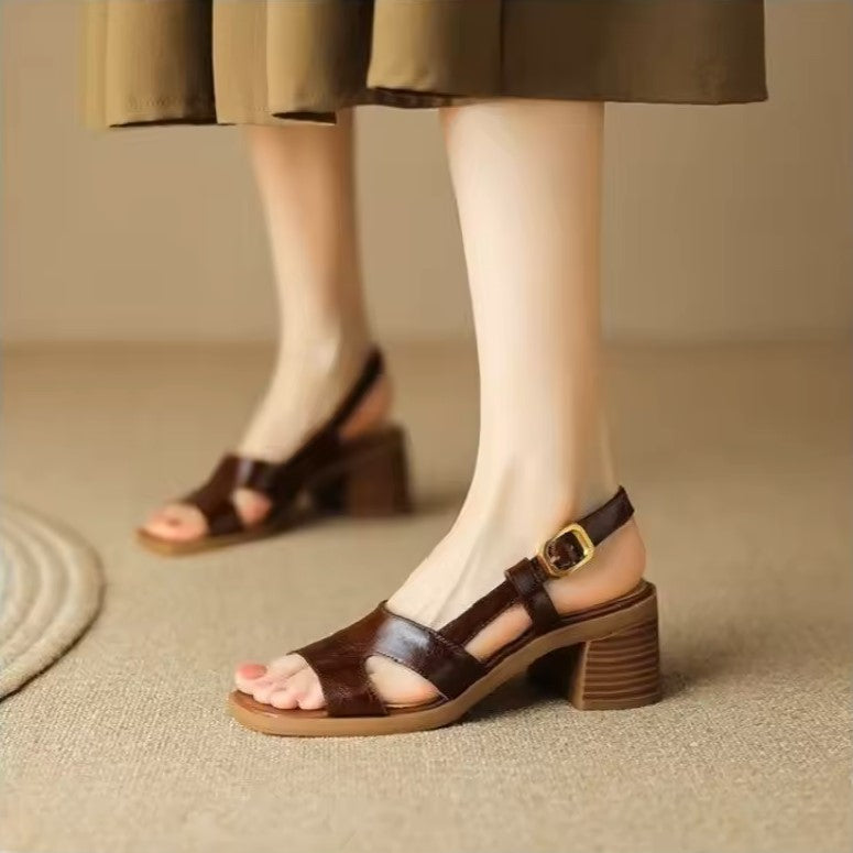 Eleonora | Comfy Leather Sandals