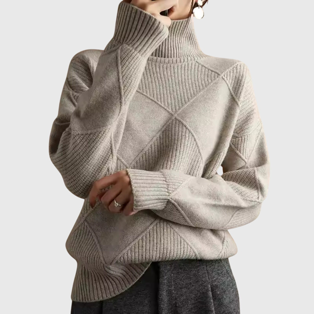 Angela™ - Turtleneck Sweater