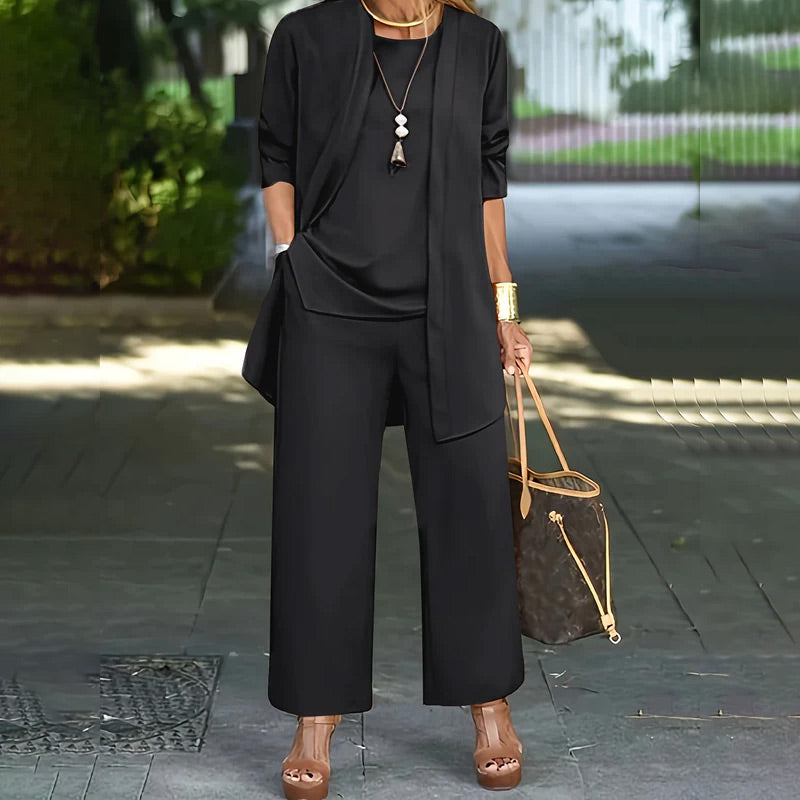 Kaevia™ – 3 Piece Loose Fit Lounge Set