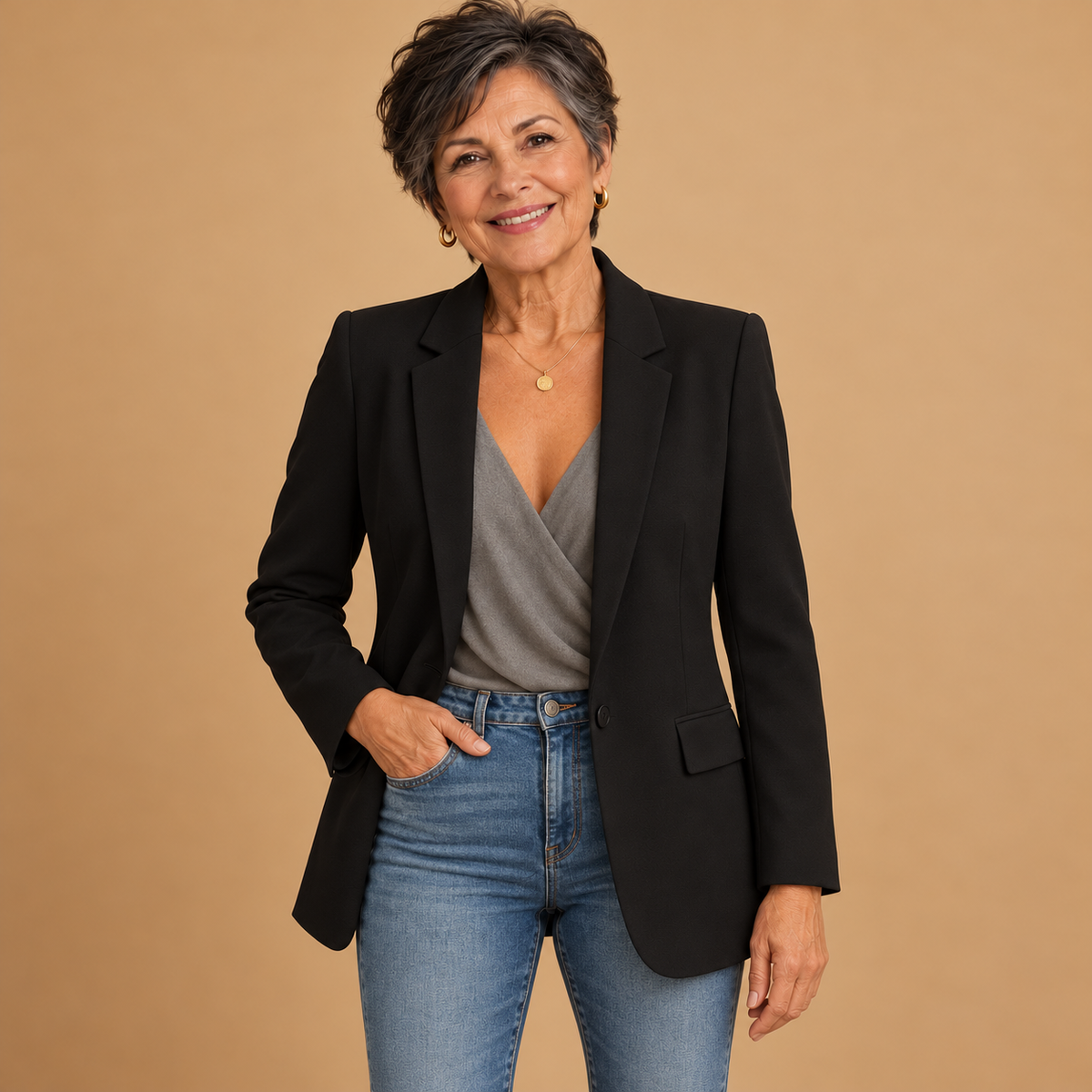 Rive | Long and Fitted Blazer for Women