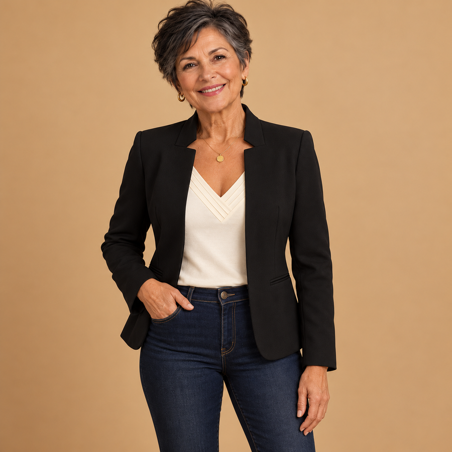 Rive | Lightweight Women's Blazer with Notched Collar