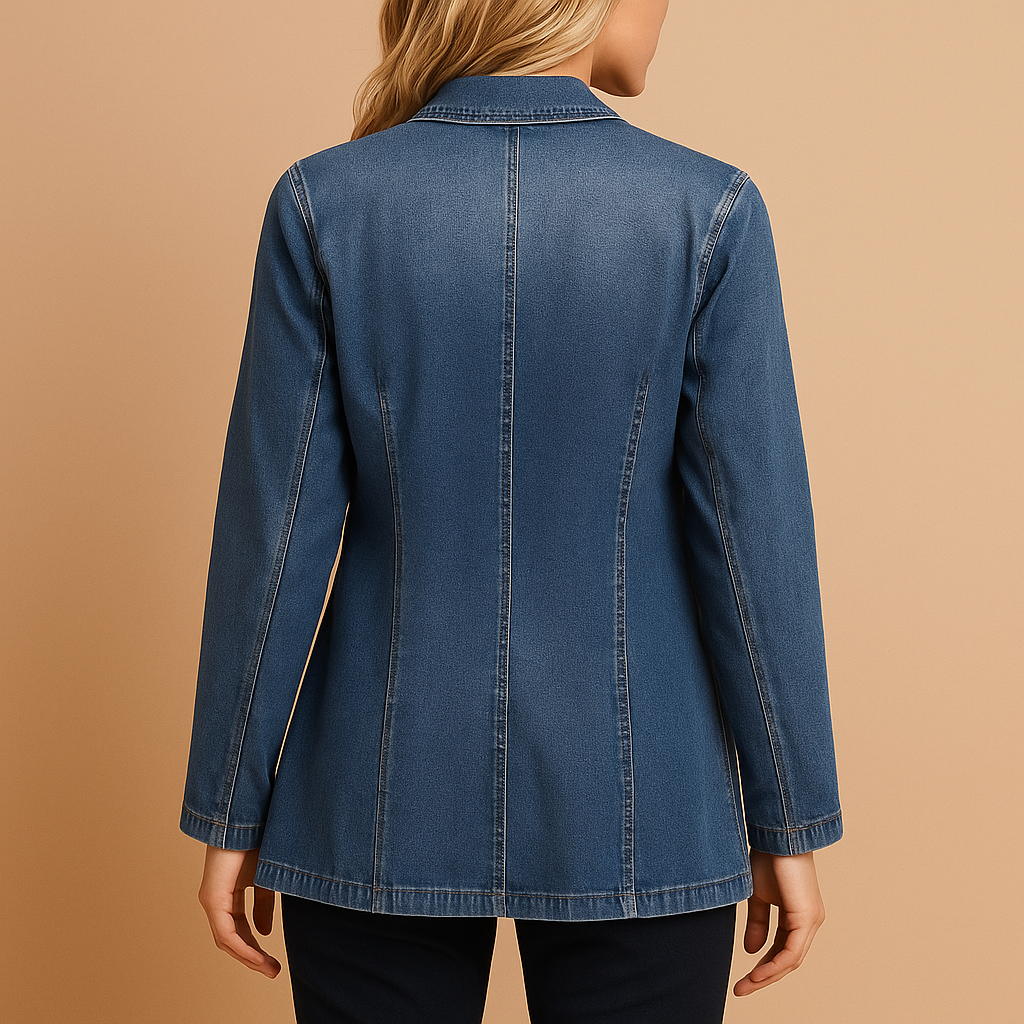 Rive | Women's Fitted Denim Blazer